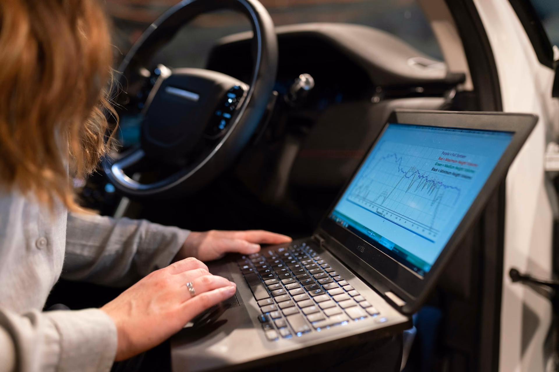 Diagnóstico electrónico de un vehículo con equipo especializado